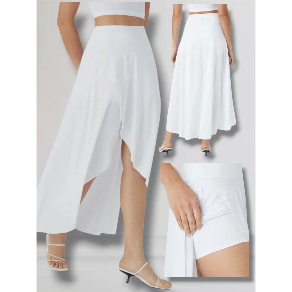 Halara Breezeful High-Low Crossover Skort Built In Shorts Stretch Women’s Size M